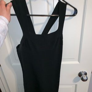 Black express bodycon dress
